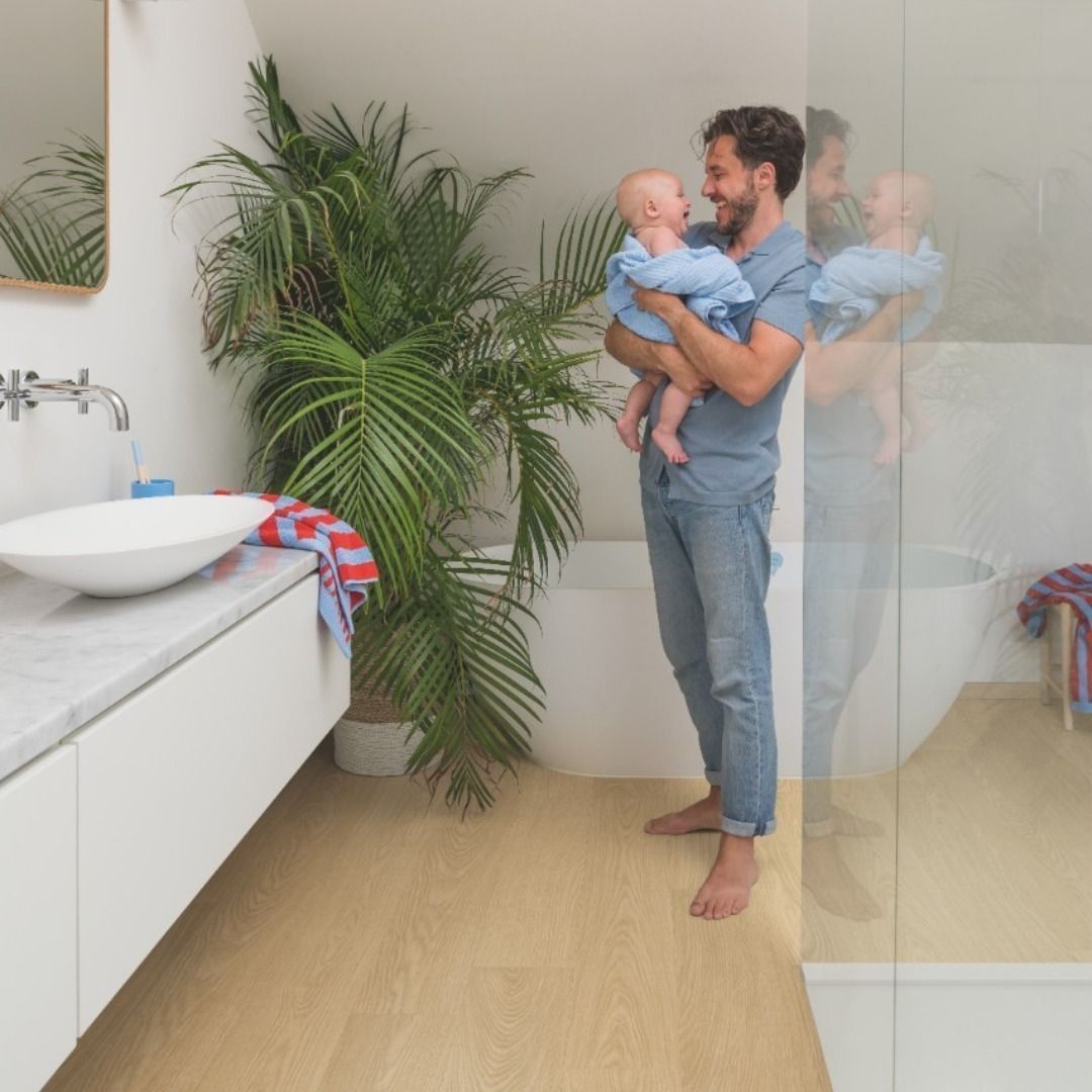 Виниловый пол Quick Step Blos Base 40278 Дуб имбирный пряник