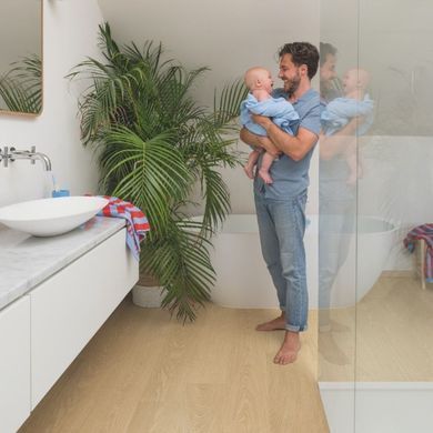 Виниловый пол Quick Step Blos Base 40278 Дуб имбирный пряник