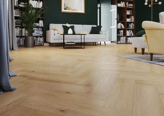 Вінілова підлога Afirmax Legnar Herringbone Arvada Oak