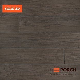 Терасна дошка Porch Solid 3D Dark Coffee