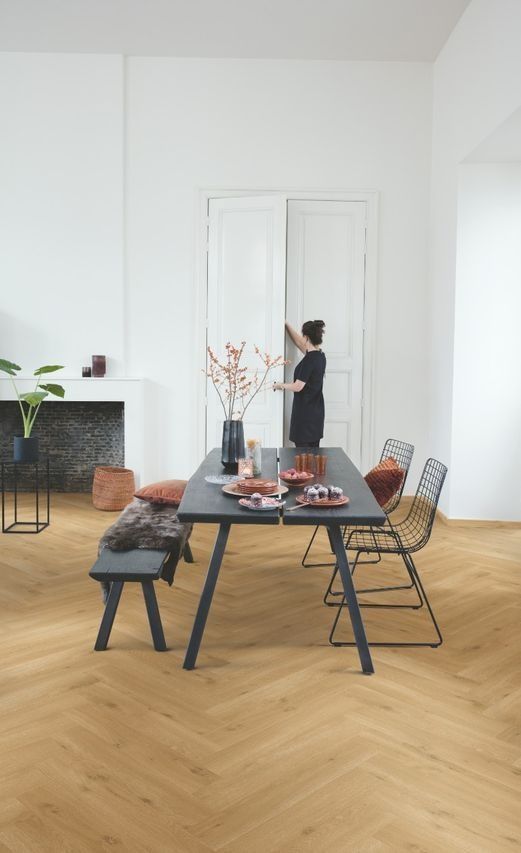 Виниловый пол Quick Step Pristine 20327 Блаженство океана теплый медовый