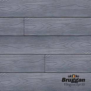 Террасная доска Bruggan Elegant Light 3D Graphite