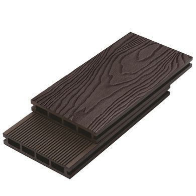 Терасна дошка Bruggan Elegant Light 3D Wine Brown