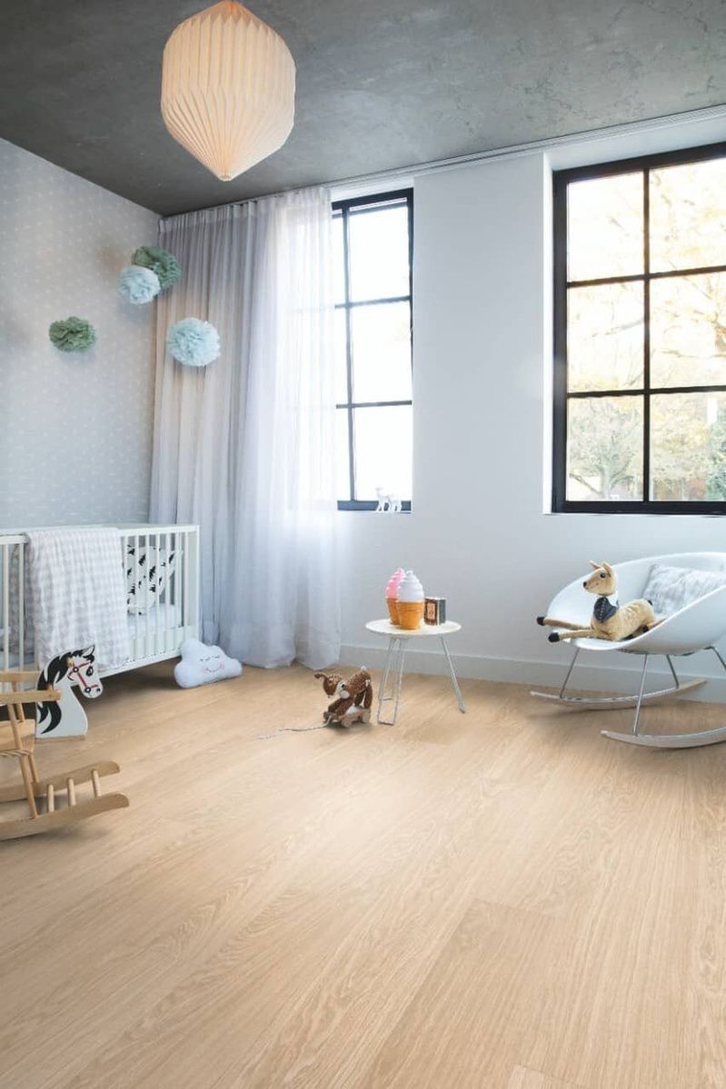 Виниловый пол Quick Step Bloom 40097 Дуб чистый румянец