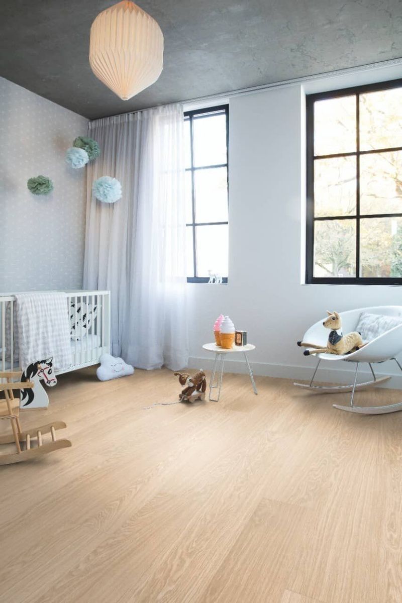 Виниловый пол Quick Step Bloom 40097 Дуб чистый румянец