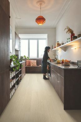 Вінілова підлога Quick Step Bloom 40099 Дуб Чистий полярний