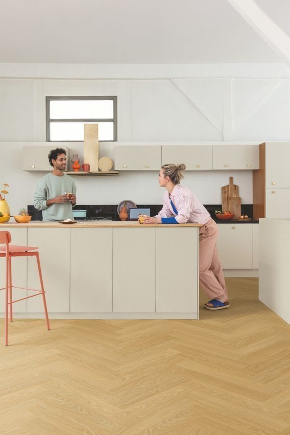 Вінілова підлога Quick Step Ciro 40360 Дуб Чистий Медовий