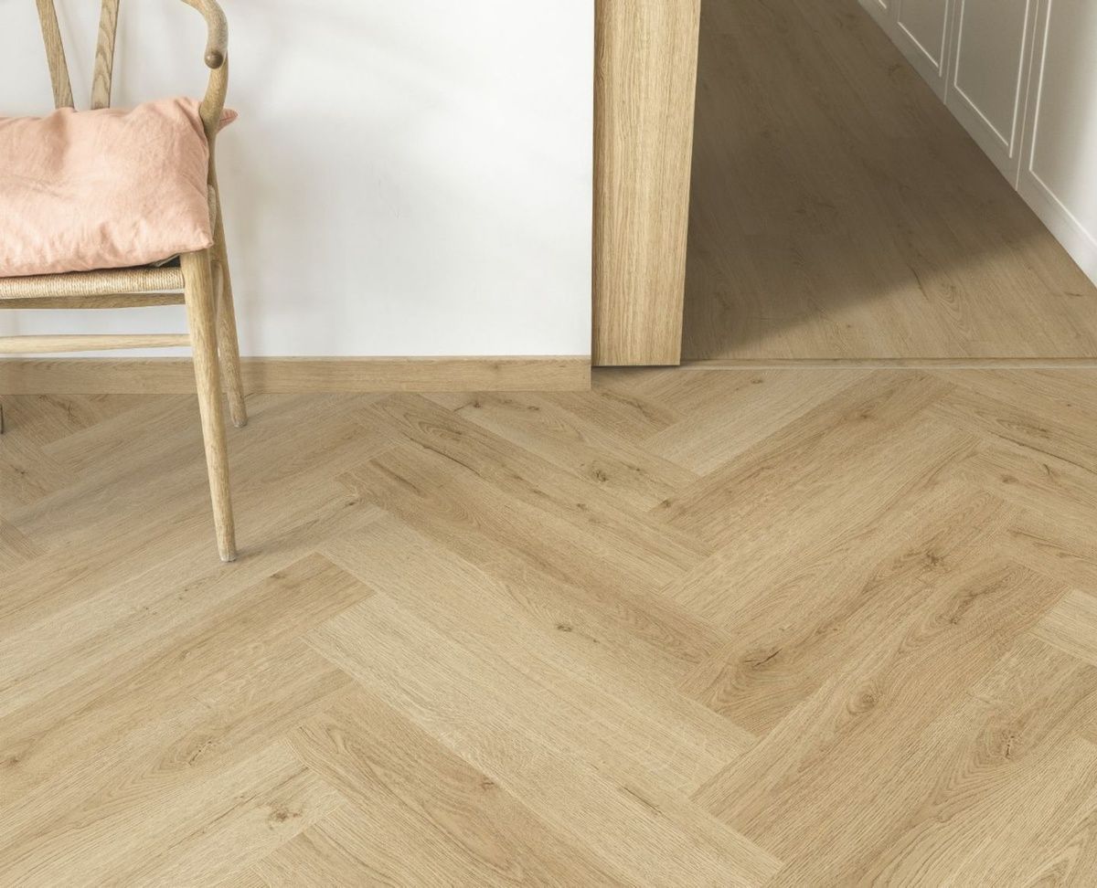 Виниловый пол Quick Step Ciro 40362 Дуб Ботанический Бежевый