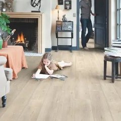 Ламінат Quick Step Impressive Ultra 1857 Дуб Пиляний Бежевий