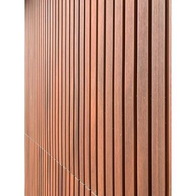 Панель фасадна 3D рейка ДПК Teak2