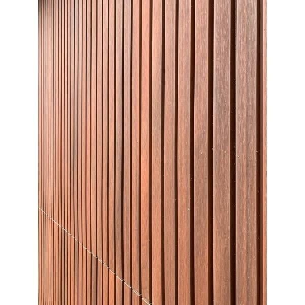 Панель фасадна 3D рейка ДПК Teak2