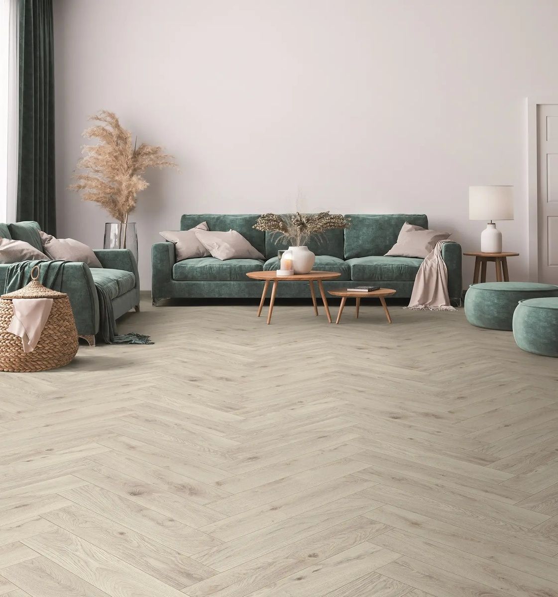 Ламинат Krono Original Herringbone 5953 Дуб Чантили