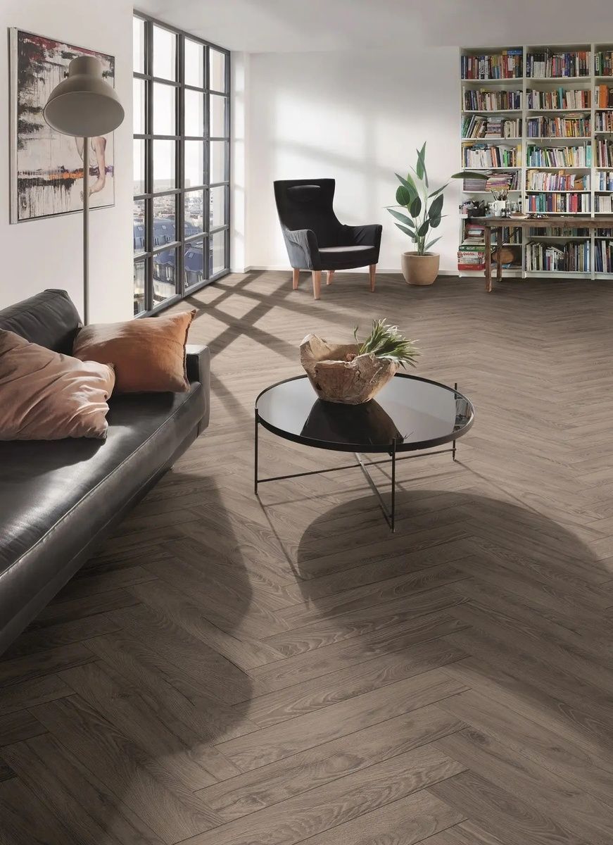 Ламінат Krono Original Herringbone К488 Дуб Резерфорд