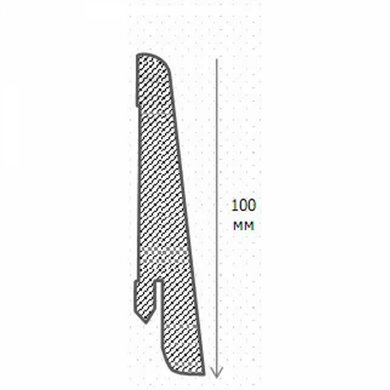 Плінтус Kluchuk Neo Plinth KLN100-04 Дуб Арктик (100мм)