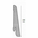 Плінтус Kluchuk Neo Plinth KLN100-04 Дуб Арктик (100мм)