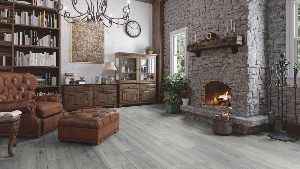 Ламінат My Floor Cottage 851 Дуб Петтерссон Сірий